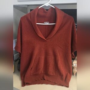 Gorgeous 100% Cashmere Short Sleeve Sweater